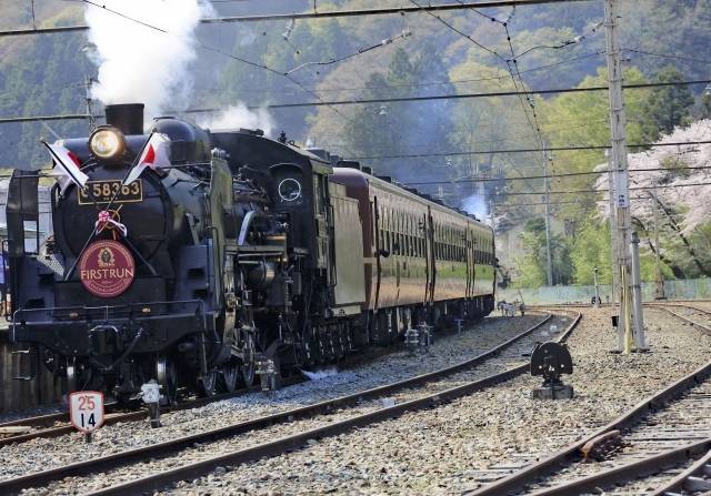 【鉄道部品】秩父鉄道123年 SL historyExpress ヘッドマーク 秩父鉄道