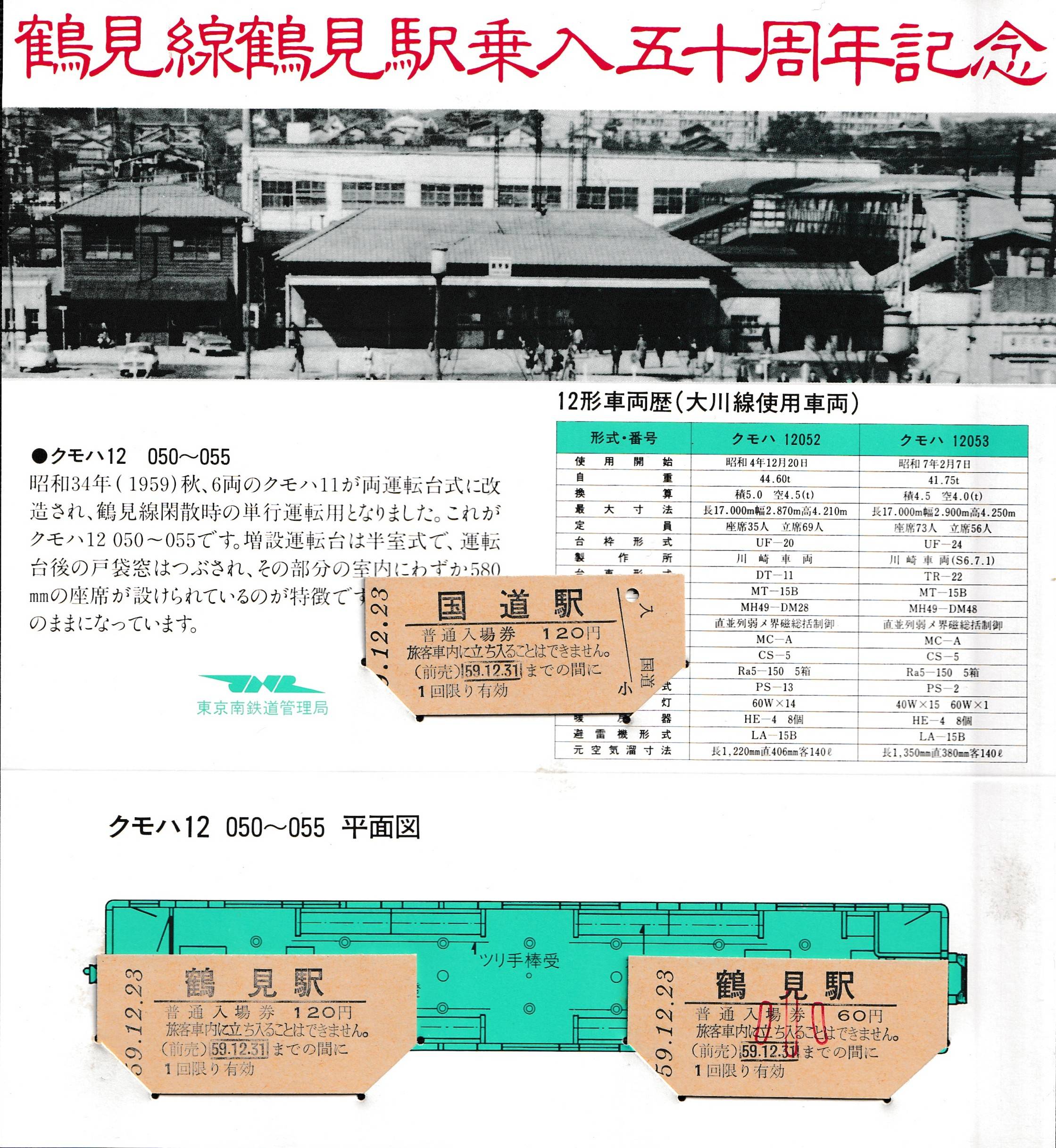 鶴見線・伊東線・相模線・根岸線・横須賀線の過去に発売された